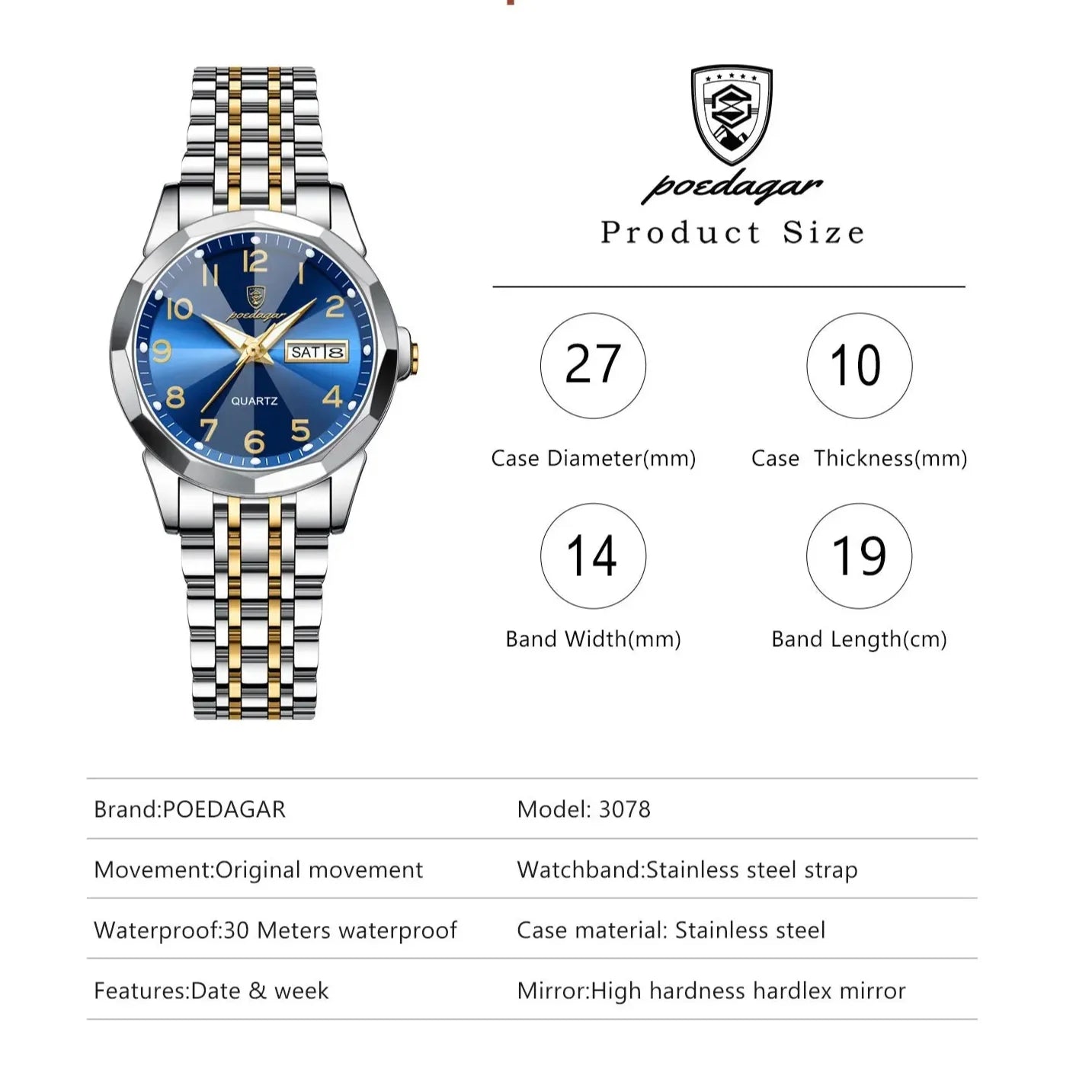 Zuccie® Majestic Women's Watch