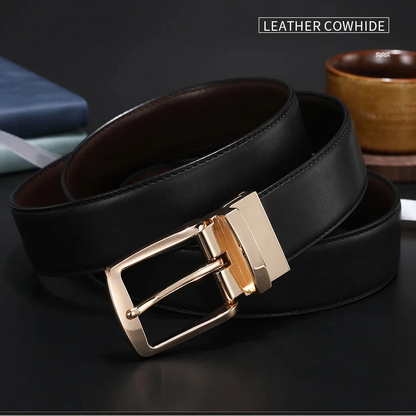 Axis Reversible Leather Belt