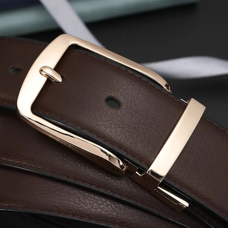 Axis Reversible Leather Belt