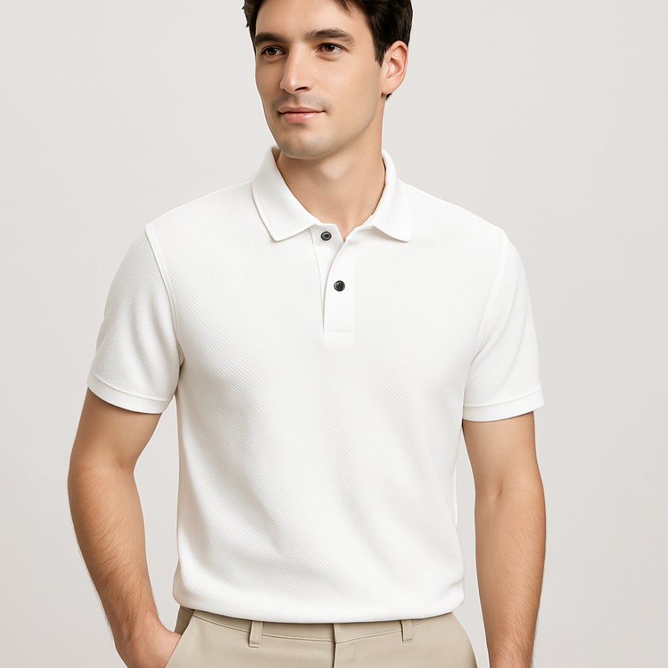 Zuccie SoftCotton Polo – Classic Neutrals